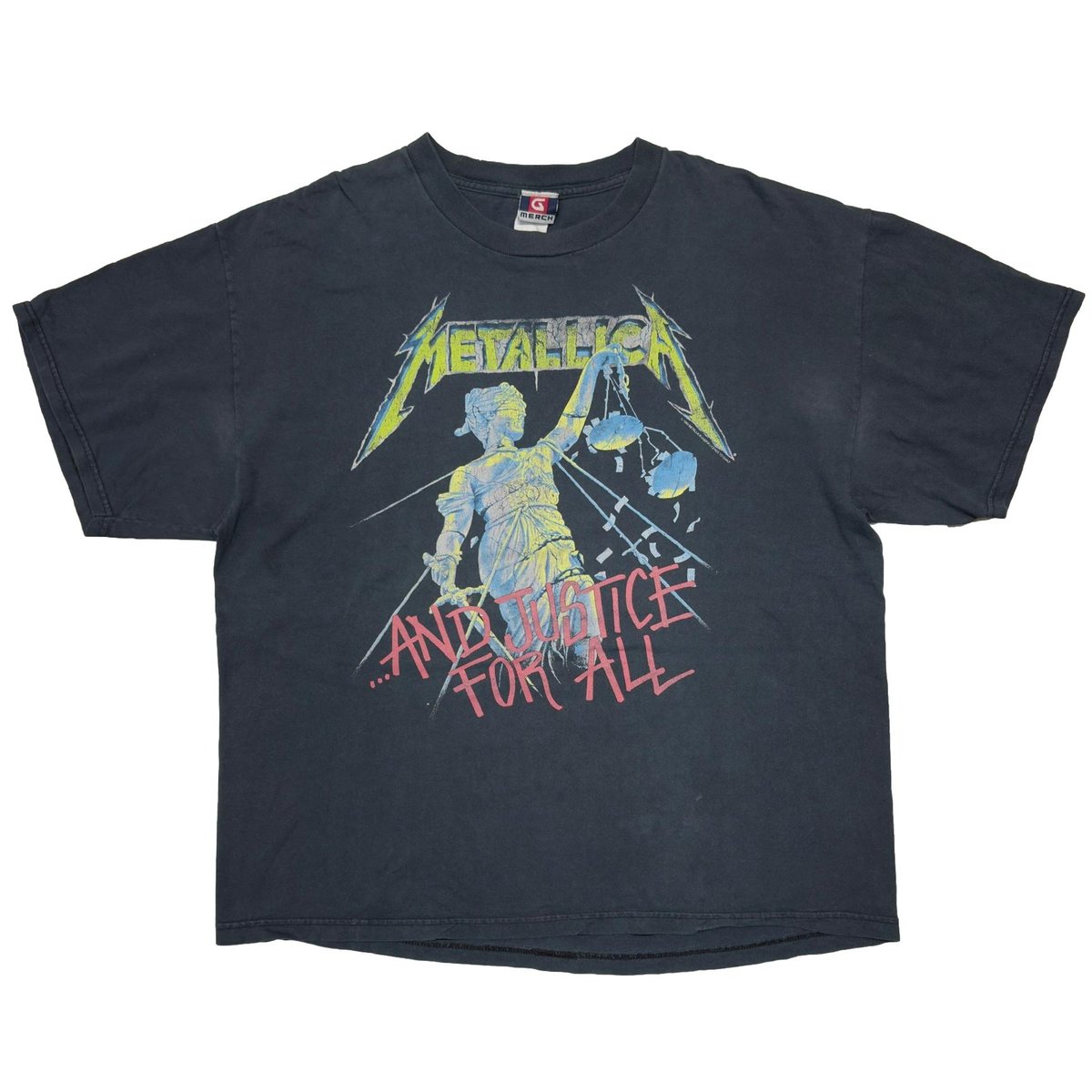 METALLICA AND JUSTICE FOR ALL Y2K XL 7582