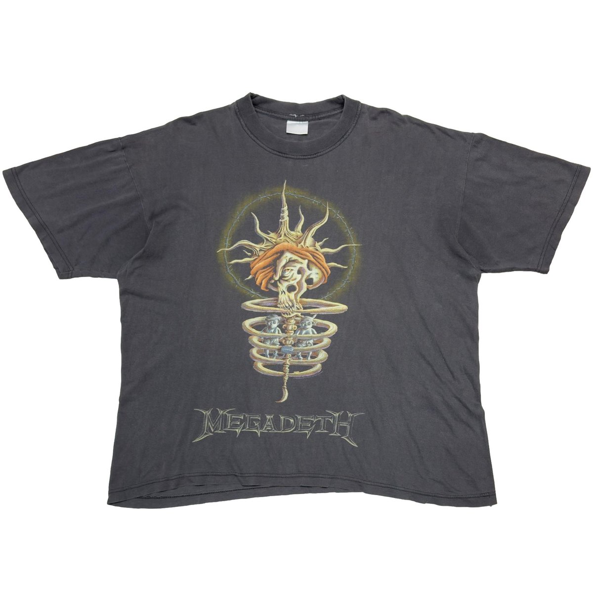 MEGADETH 1995 YOUTHANASIA EUROPEAN TOUR FITS XL 0916
