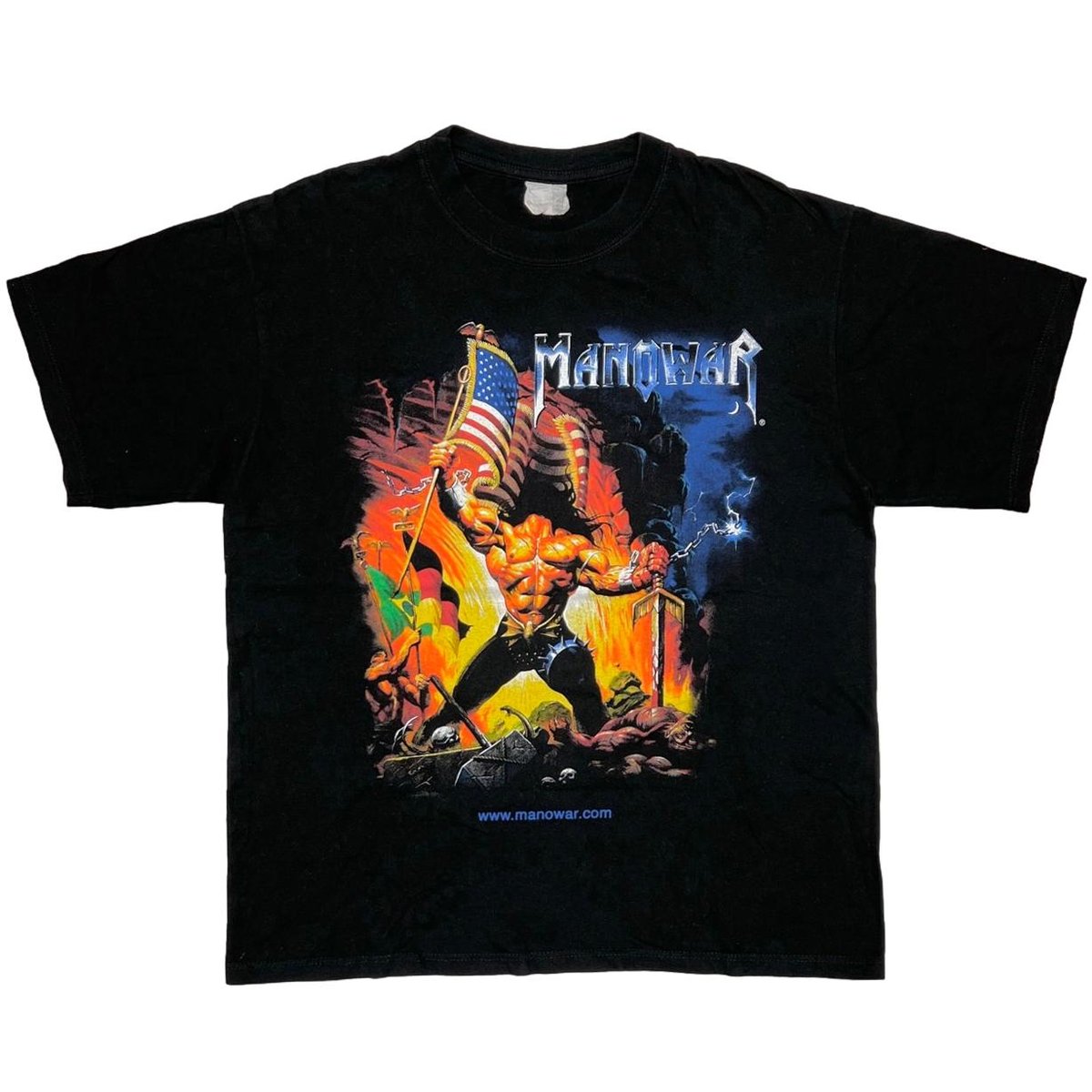 MANOWAR WARIOR OF THE WORLD FITS LARGE 2964