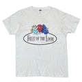 FRUIT OF THE LOOM LOGO WHITE XL 7290
