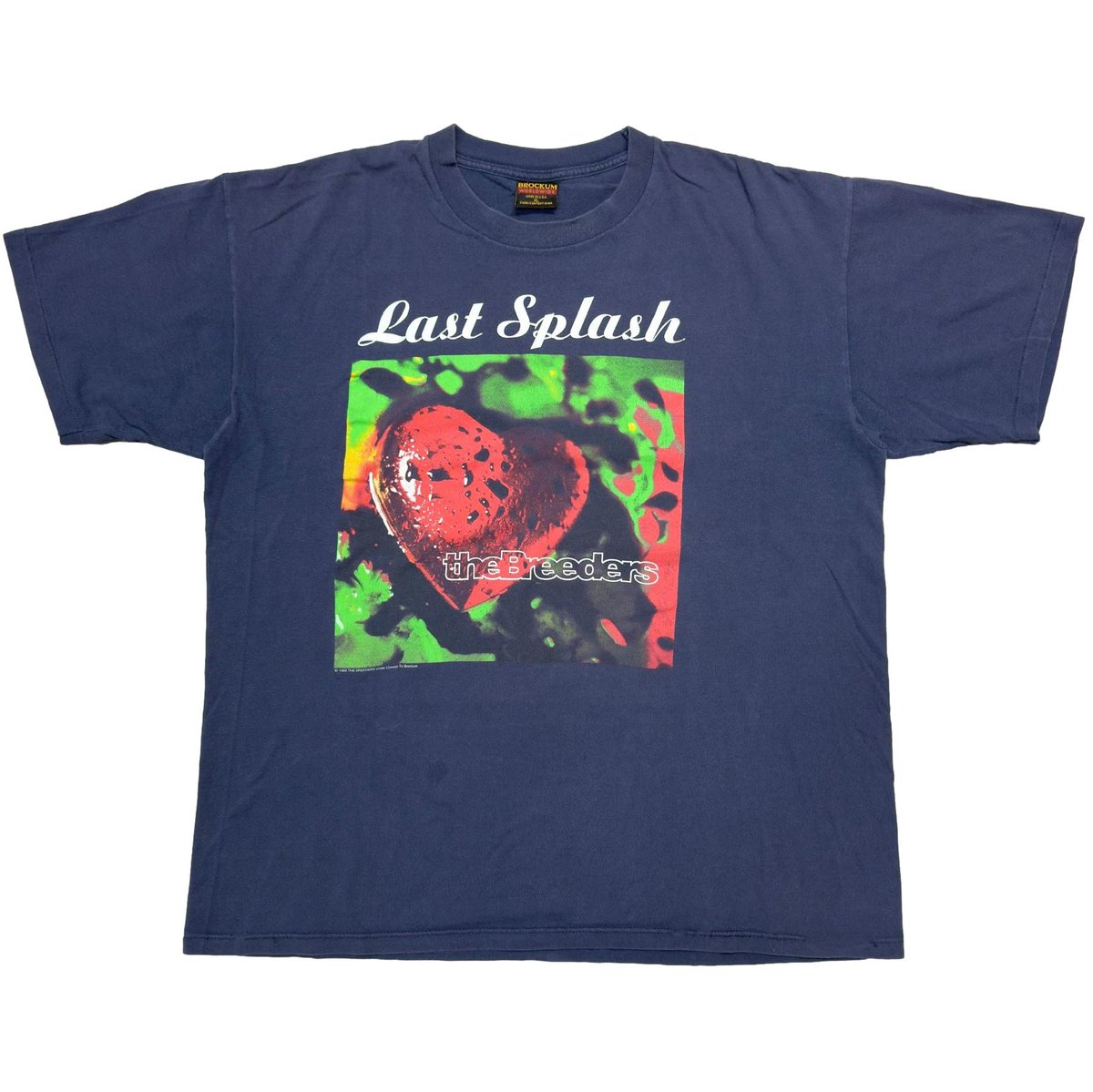 THE BREEDERS 1993 LAST SPLASH NAVY BROCKUM XL 3567