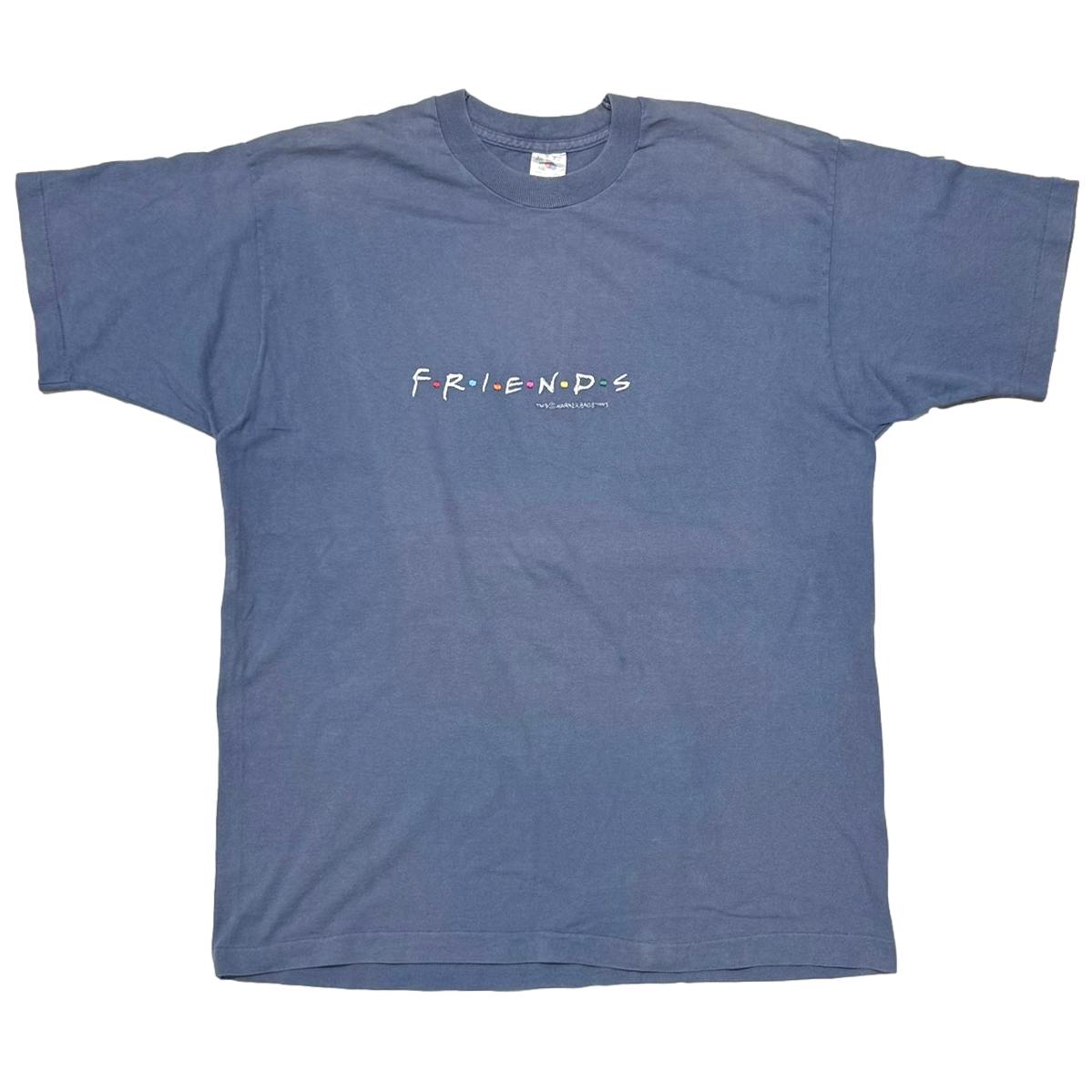 FRIENDS TV DRAMA PROMO EMBROIDERY LOGO BLUE FRUIT OF THE LOOM XL 5445