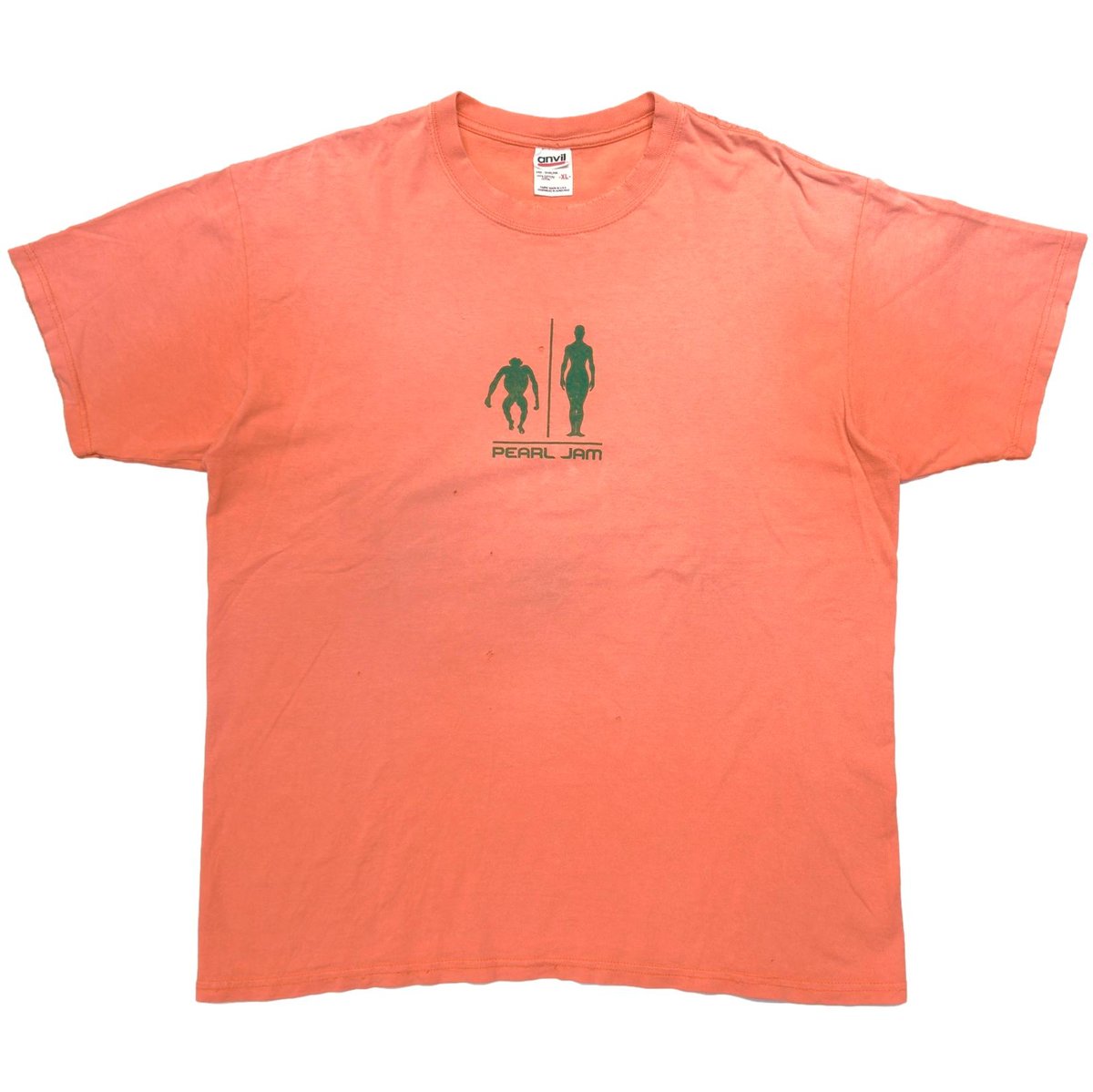 PEARL JAM TOUR ORANGE ANVIL XL 3766