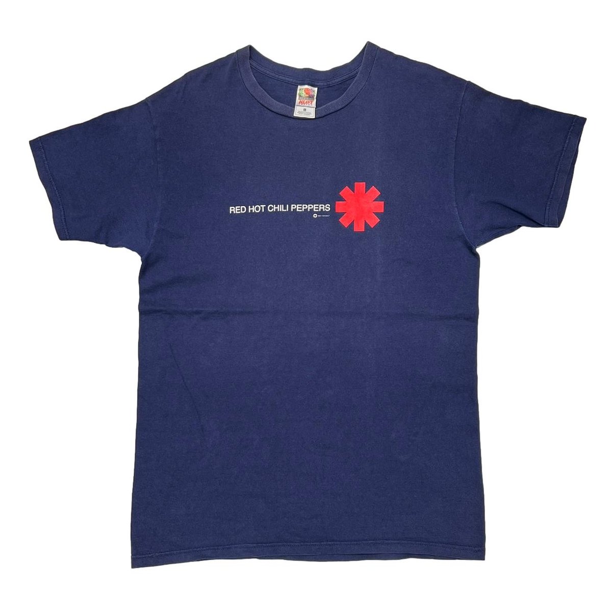 RED HOT CHILI PEPPERS WARNER NOT FOR SALE NAVY FRUIT OF THE LOOM LARGE 3102