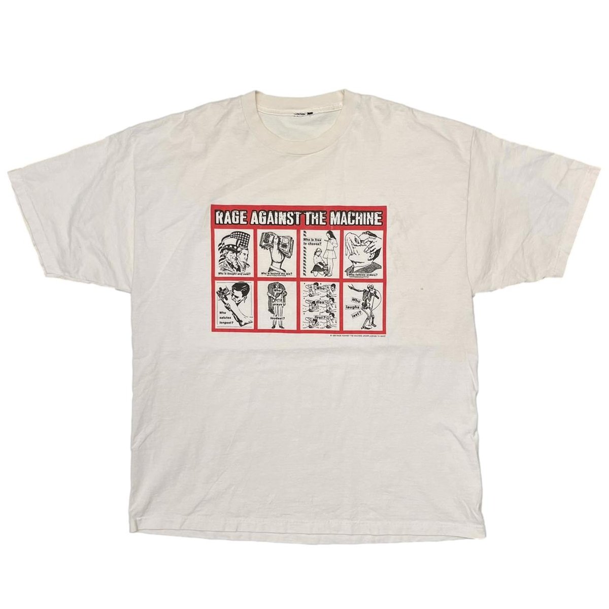 RAGE AGAINST THE MACHINE BARBARA KRUGER MULTI FITS XL-XXL 7762