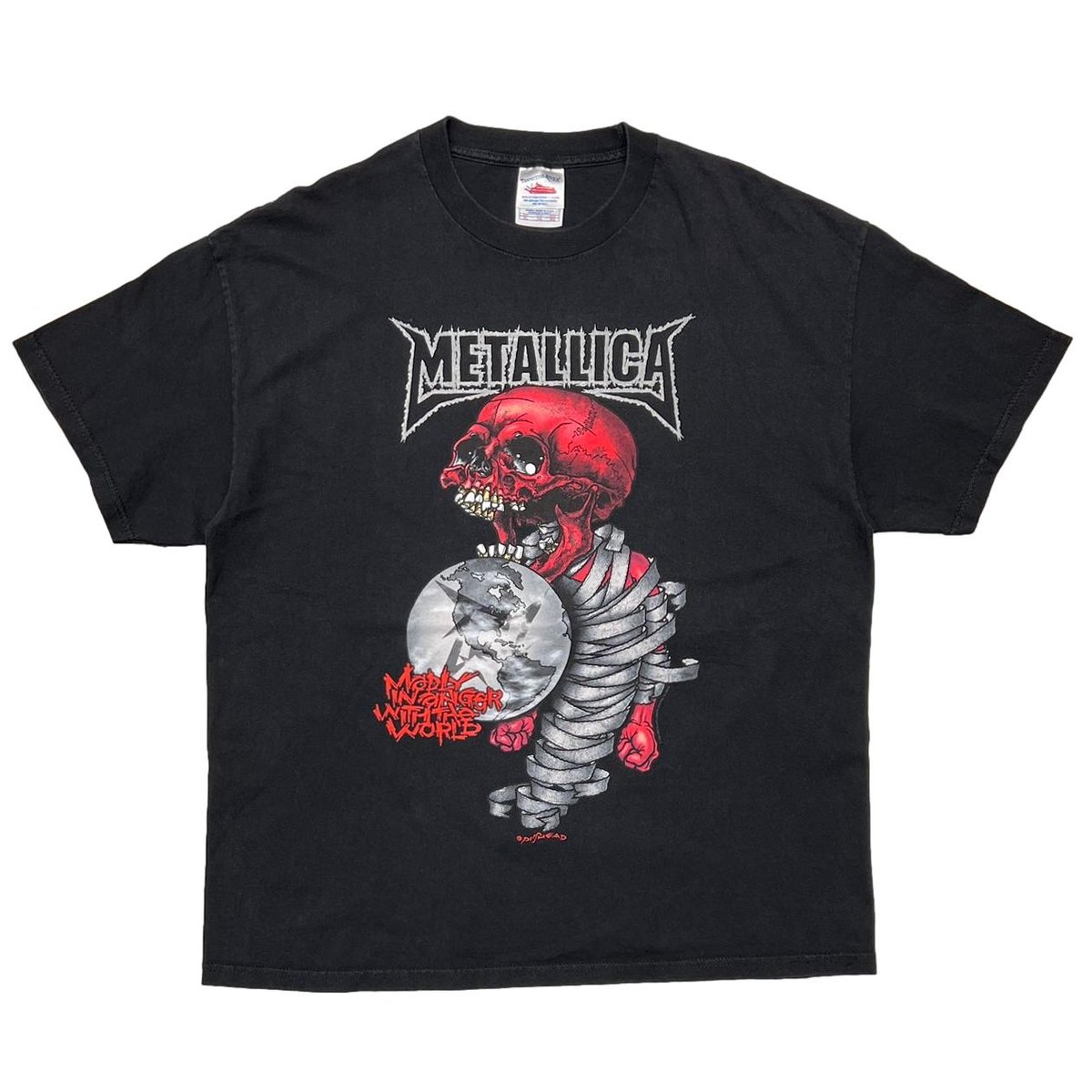 METALLICA 2004 PUSHEAD MADLY IN ANGER WITH THE WORLD TENNESSEE RIVER XL 4931