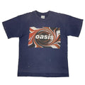 oasis FRONT BOX LOGO UNION JACK NAVY SCREEN STARS LARGE 8965
