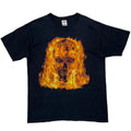 TERMINATOR 2 FLAMING HEAD T-2 3D UNIVERSAL STUDIOS LARGE 2573