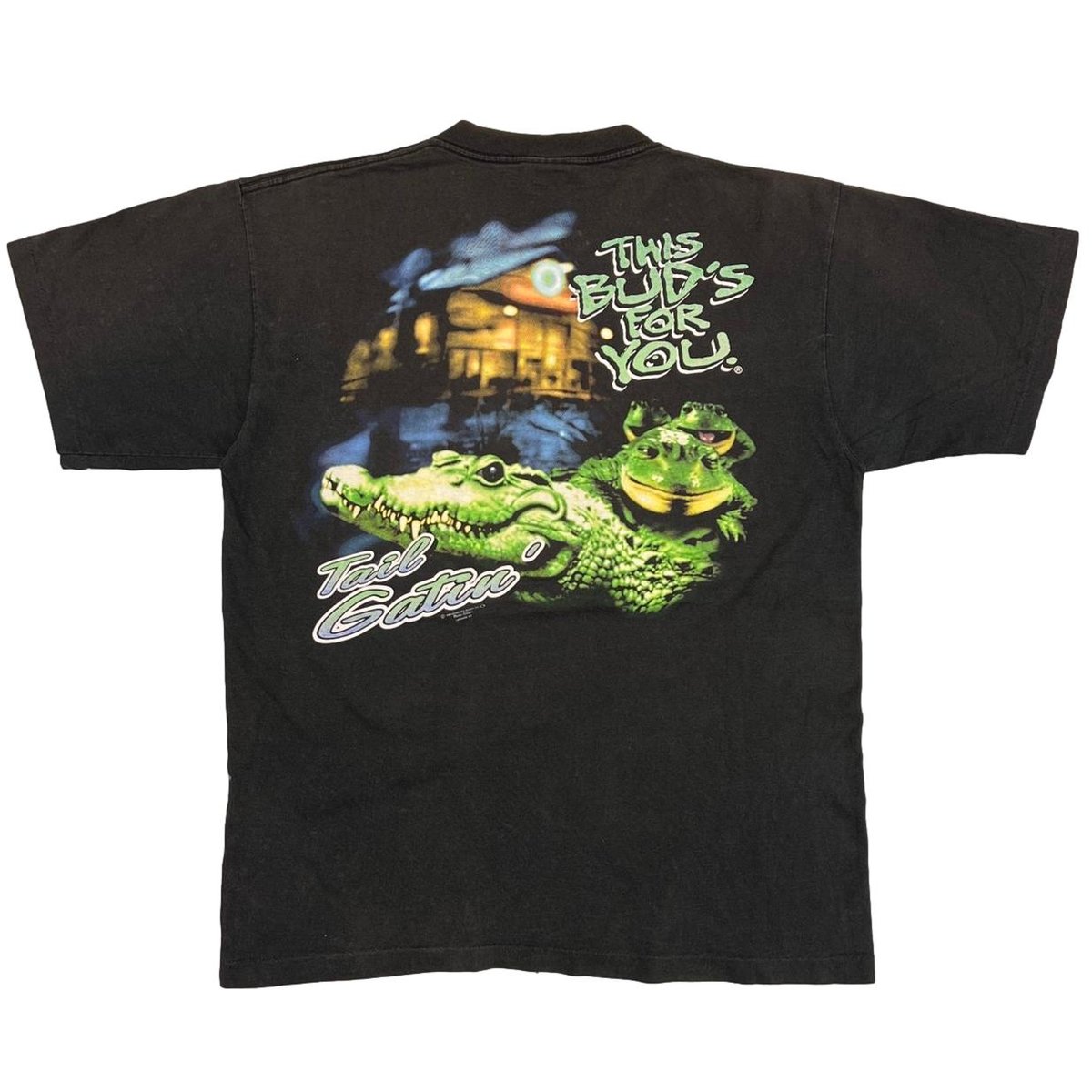 Budweiser THIS BUD'S FOR YOU Tail Gatin' CROC and FROGS LARGE 2985