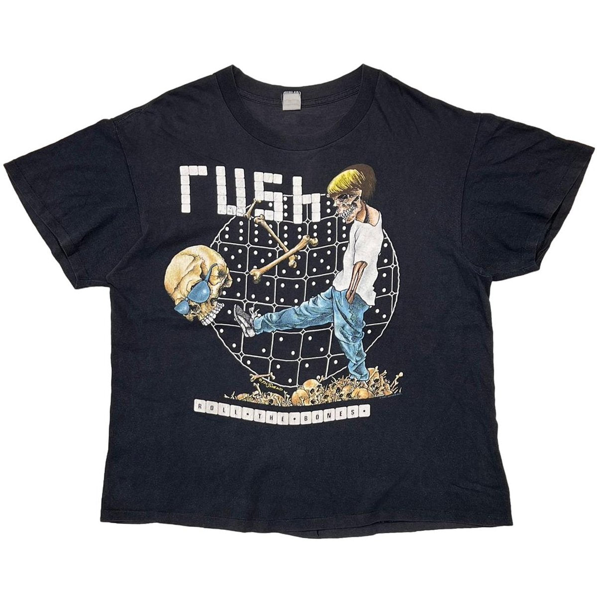 RUSH PUSHEAD 1991 ROLL THE BONES FITS XL 5007