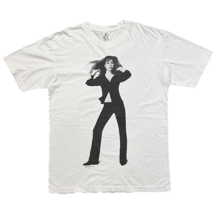 MARIAH CAREY 1996 DAYDREAM MONOCHROME WHITE FITS LARGE 7017