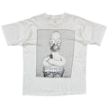 THE SIMPSONS CK PARODY HOMER WHITE XL 3658