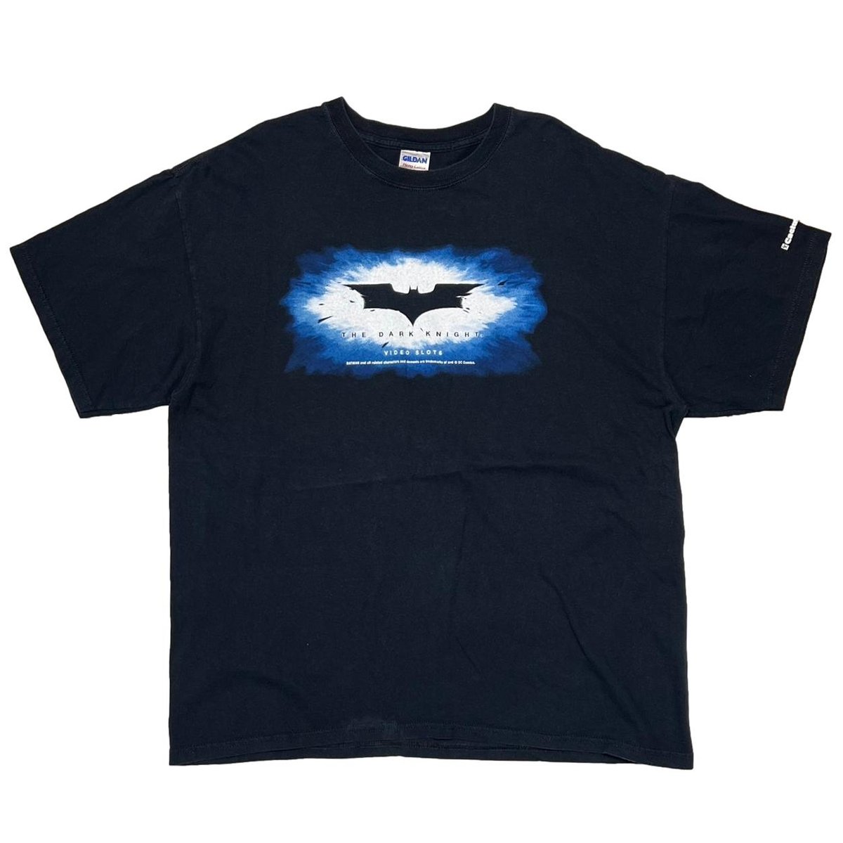THE DARK KNIGHT VIDEO SLOTS LOGO GILDAN XL 7375