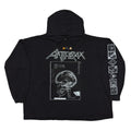 ANTHRAX 1993 SOUND OF WHITE NOISE HOODED LS TEE FITS L-XL 5213