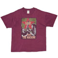 RAGE AGAINST THE MACHINE 2000 GUN STAR BURGUNDY SCREEN STARS XL 0524