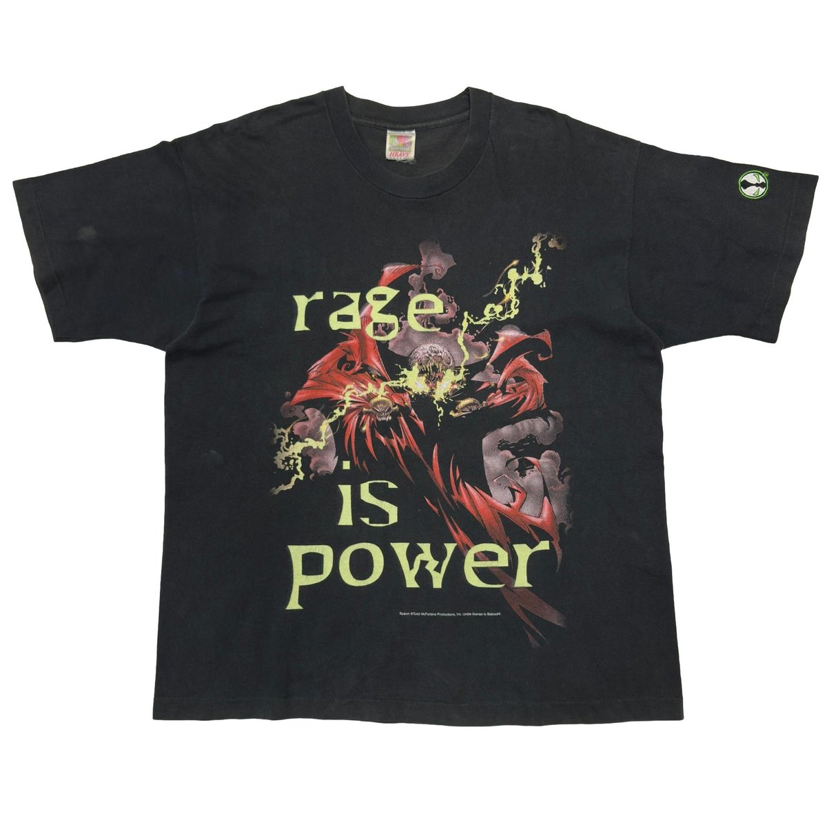 SPAWN rage is power FITS XL 4709