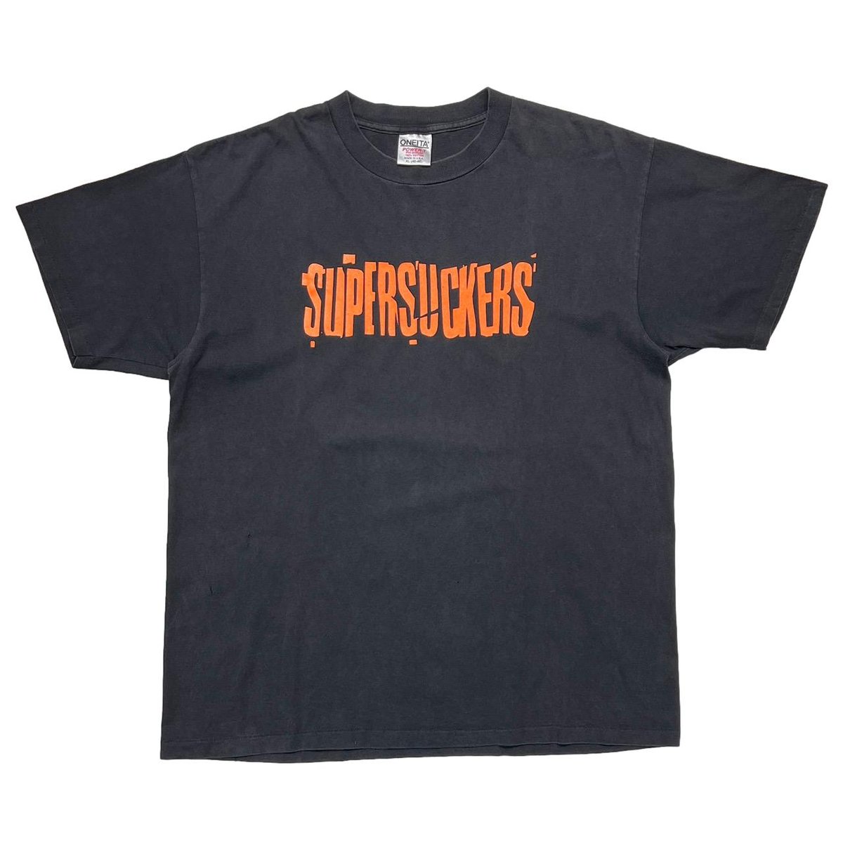 SUPER SUCKERS ORANGE LOGO ONEITA XL 5577