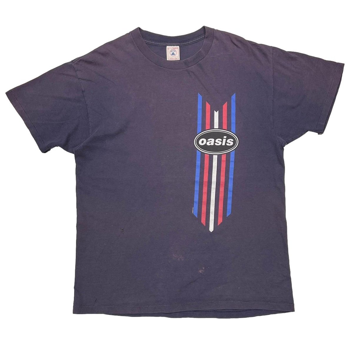 oasis TRICOLOR LINE LOGO NAVY DELTA LARGE 3500