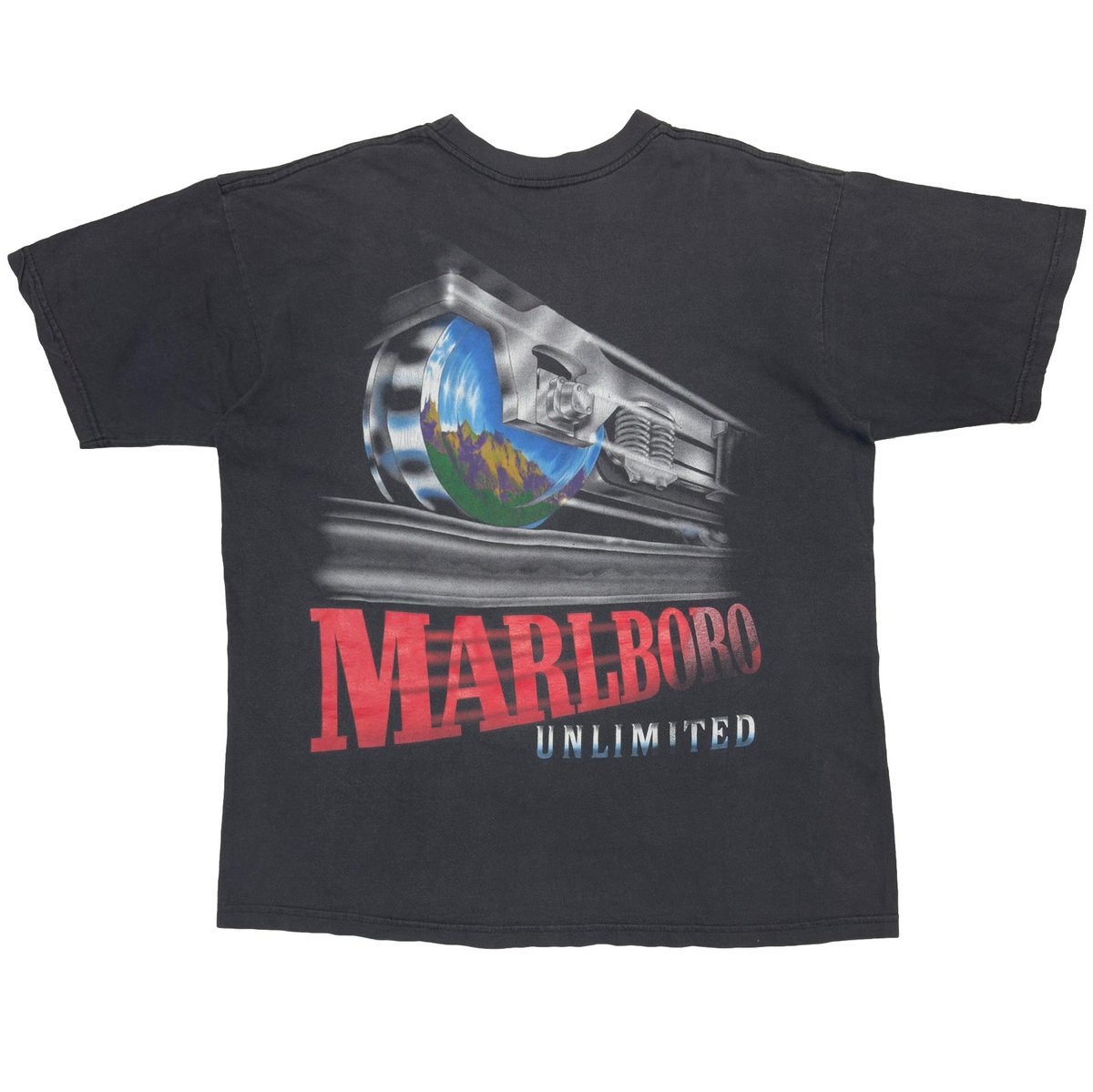 Marlboro UNLIMITED RAILROAD POCKET TEE XL 3238