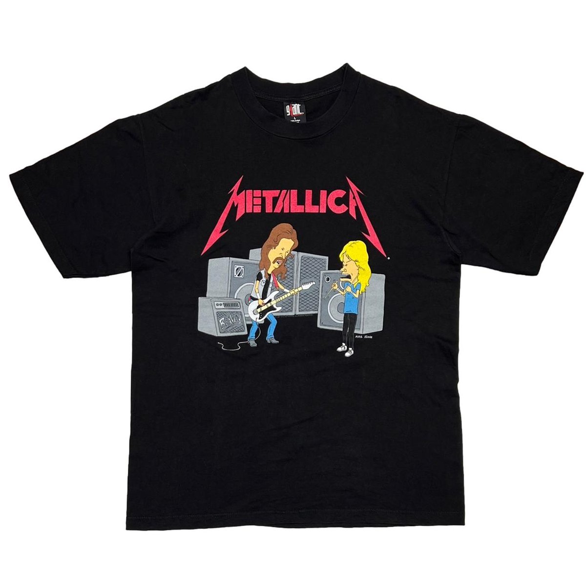 BEAVIS AND BUTT-HEAD x METALLICA giant LARGE 7744
