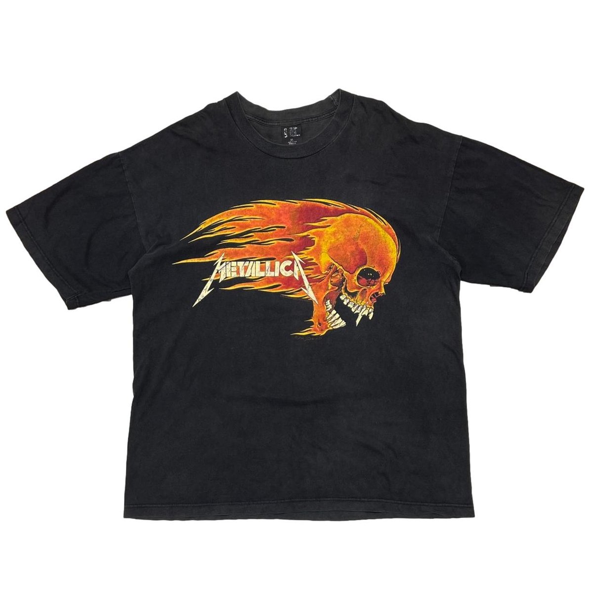 METALLICA PUSHEAD SIDE FLAME SKULL GIANT XL 4021