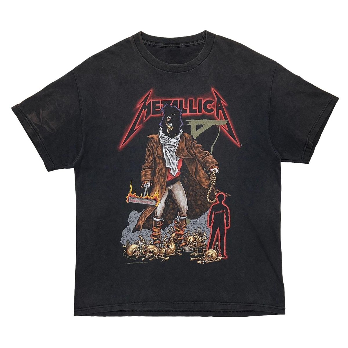 METALLICA PUSHEAD UNFORGIVEN FITS XL 3535