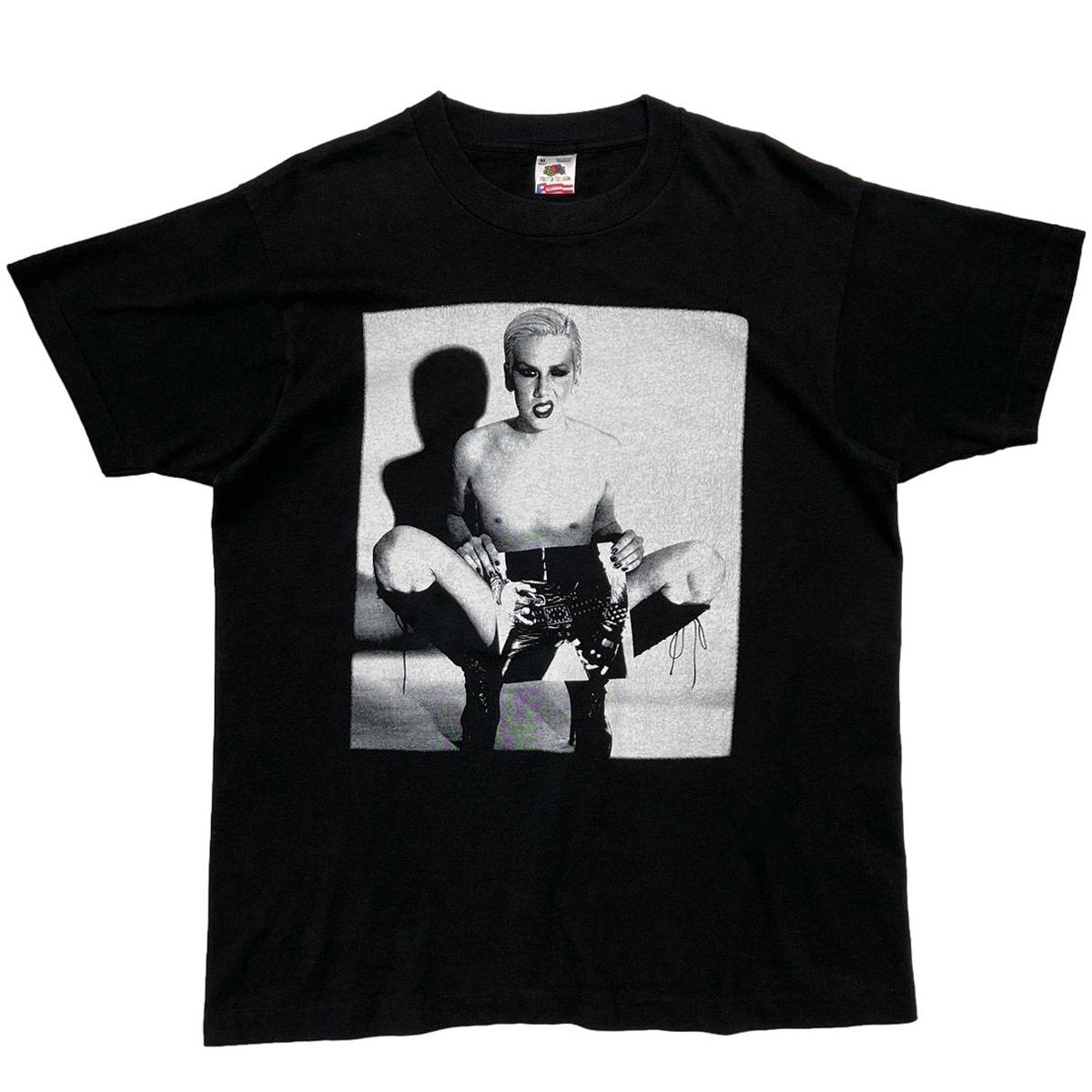 TOILET BOYS PHOTO TEE BLACK FRUIT OF THE LOOM MEDIUM 0119
