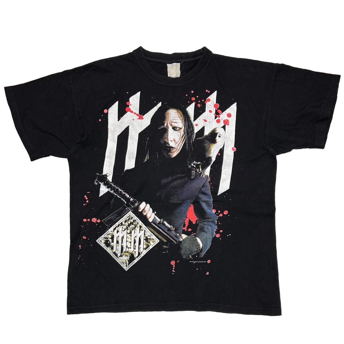 MARILYN MANSON 2003 BOOTLEG FITS LARGE 7758