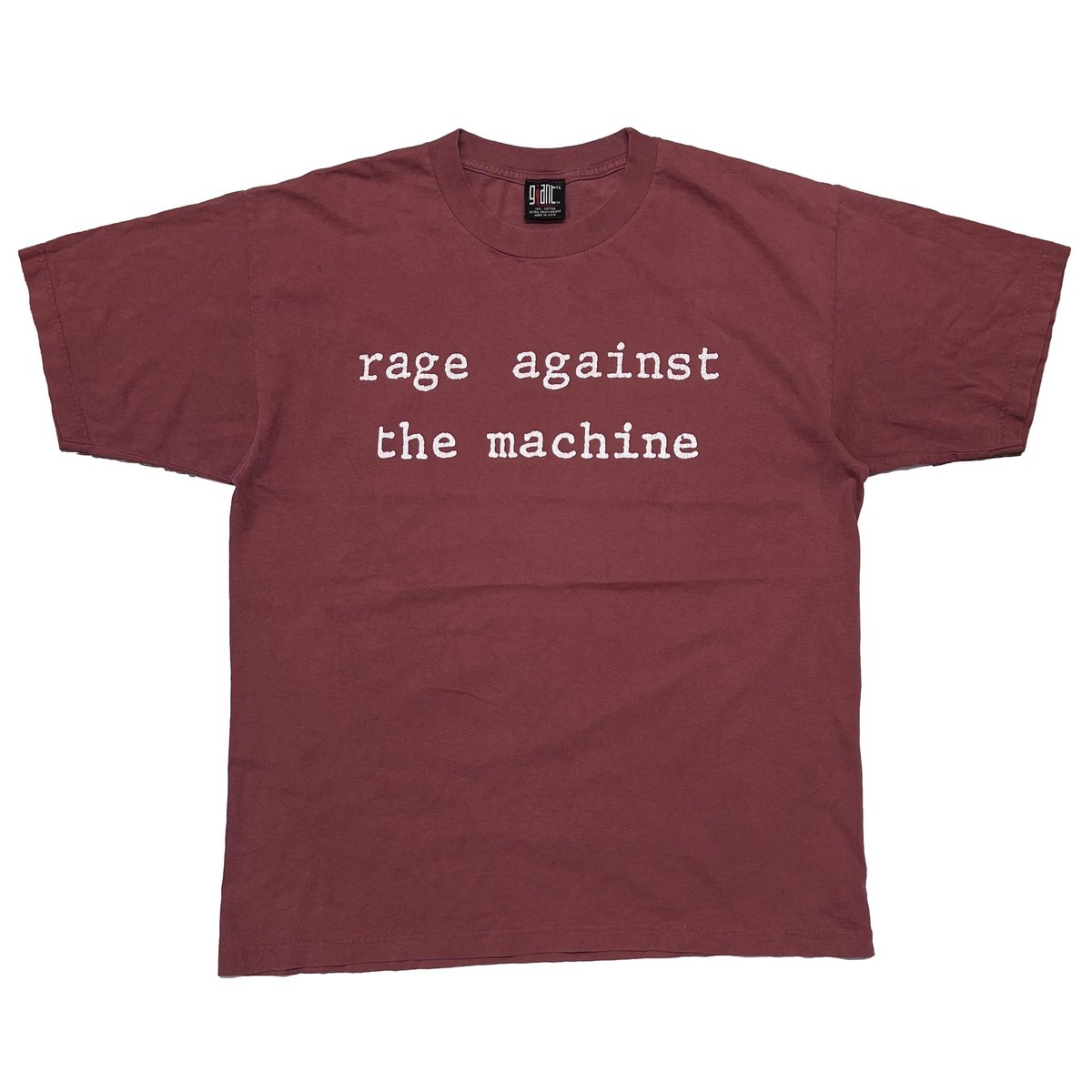 RAGE AGAINST THE MACHINE MOLOTOV BURGUNDY GIANT XL 9947