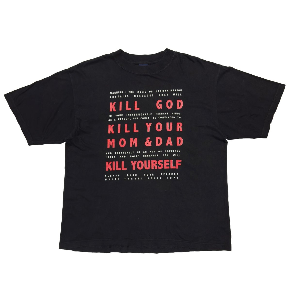 MARILYN MANSON ANTICHRIST SUPERSTAR KILL GOD BOOTLEG LARGE 0795