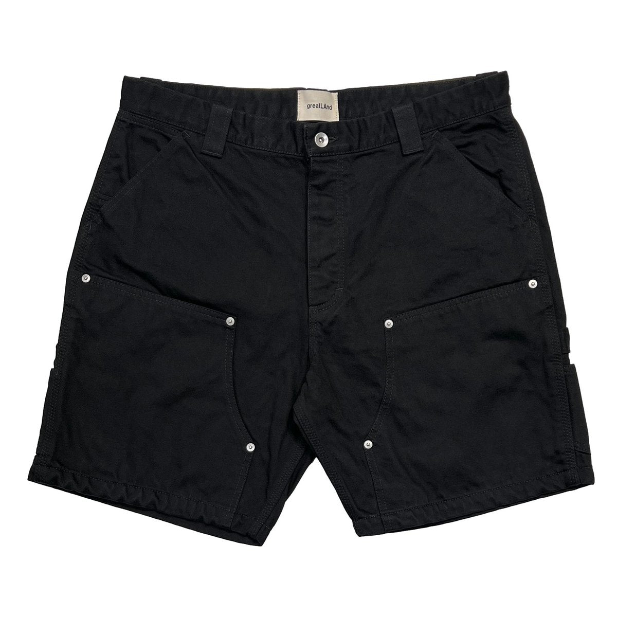 greatLAnd ORIGINAL NO MAN CARPENTER SHORTS BLACK