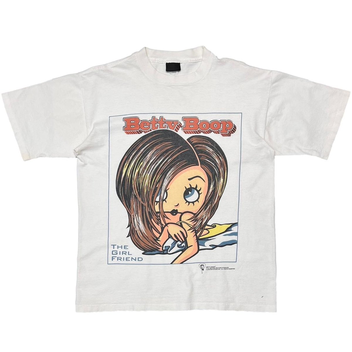 BETTY BOOP 1996 THE GIRL FRIEND WHITE CHANGES LARGE 6808