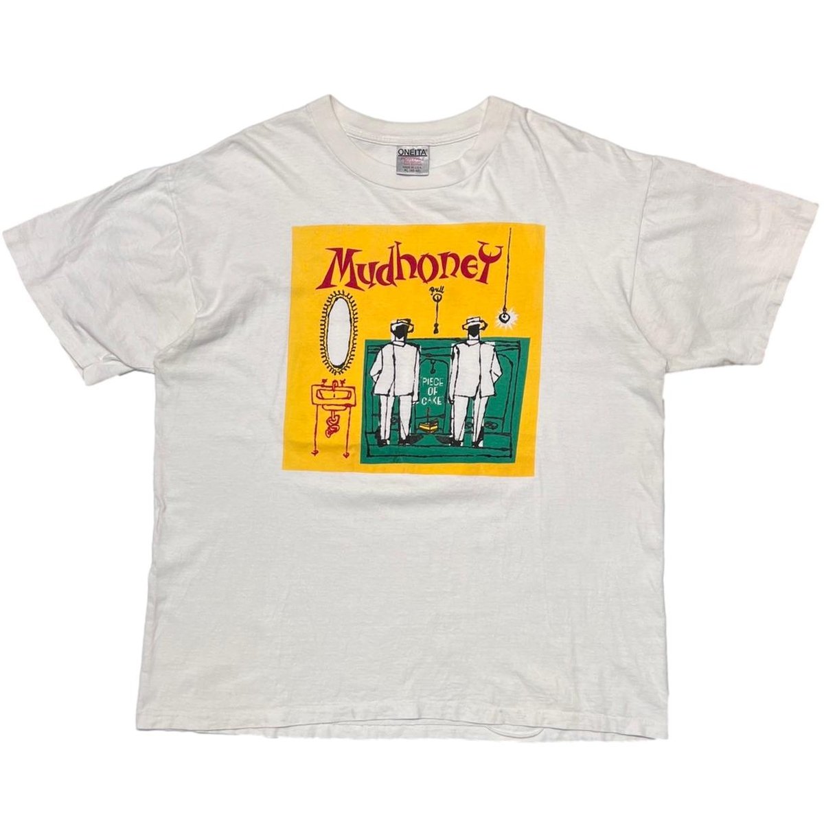 Mudhoney PIECE OF CAKE WHITE ONEITA XL 1084