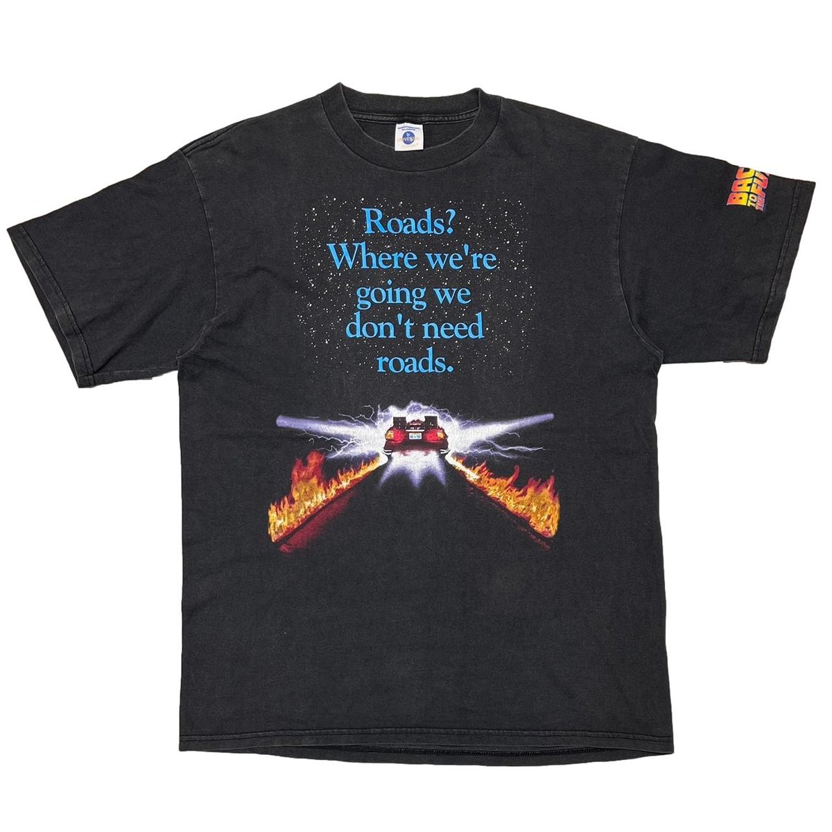 BACK TO THE FUTURE Roads? Where we're going we don't need roads. FITS XL 9537