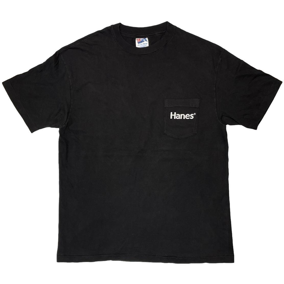 Hanes LOGO POCKET TEE Hanes LARGE 0639