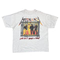 METALLICA LIVE SHIT BINGE & PURGE 1995 WHITE BG XL 8535