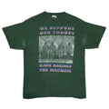 RAGE AGAINST THE MACHINE WE SUPPORT OUR TROOPS GREEN TULTEX XL 8393