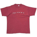 FRIENDS MOVIE PROMO 1995 FADED RED FRUIT OF THE LOOM XL 0778