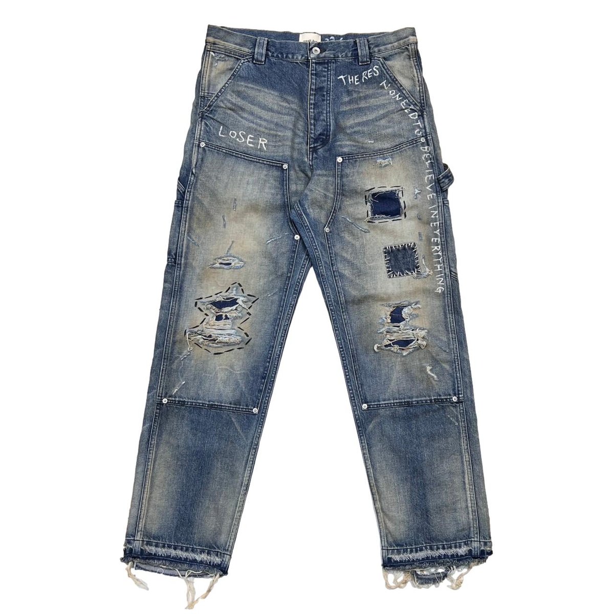 greatLAnd ORIGINAL HATE WORK DOUBLE KNEE DENIM PANT