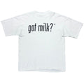 OLD&VINTAGE got milk ? DOUBLE SIDE WHITE ALLSPORT LARGE 9757