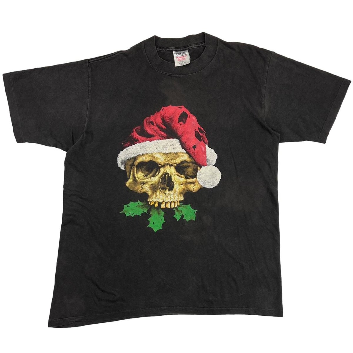 OLD & VINTAGE SANTA SKULL ONEITA XL 8339