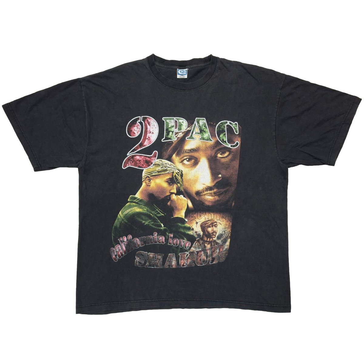 2PAC CALIFORNIA LOVE RAP DESIGN PERFECT GAME XXL 4732