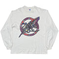 LED ZEPPELIN JIMMY PAGE ROBERT PLANT ZOSO TOUR LS WHITE HANES XL 1819