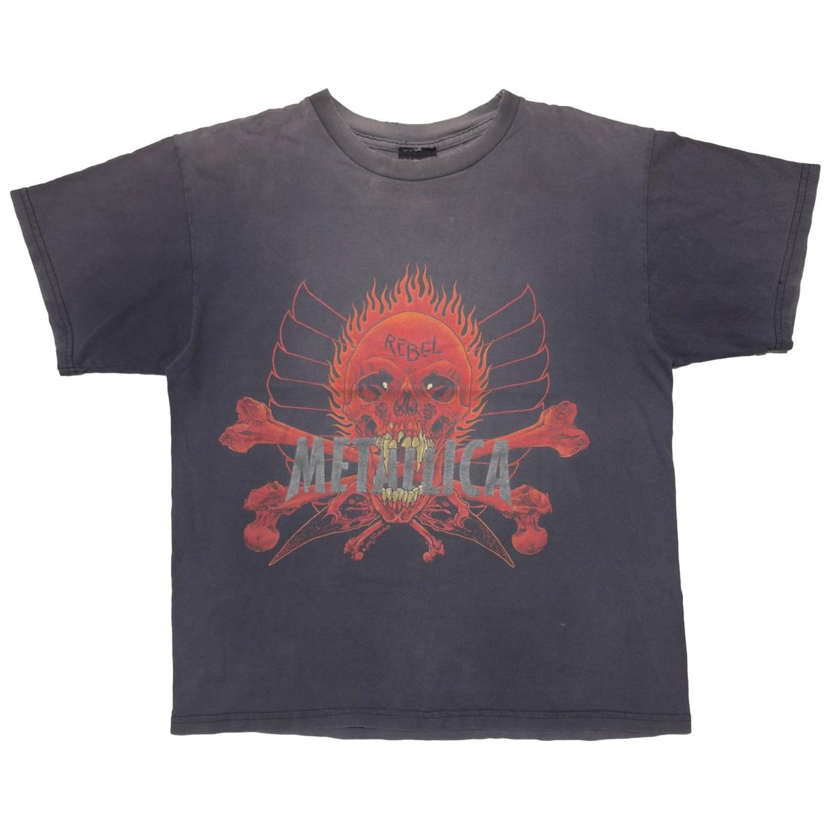 METALLICA PUSHEAD REBEL YING YANG SKULL GIANT FITS LARGE 0772