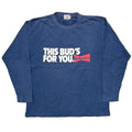 Budweiser THIS BUD'S FOR YOU. LS NAVY LARGE 5877