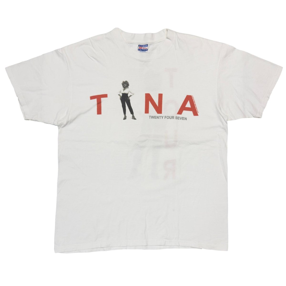 TINA TURNER TWENTY FOUR SEVEN HANES XL 9637