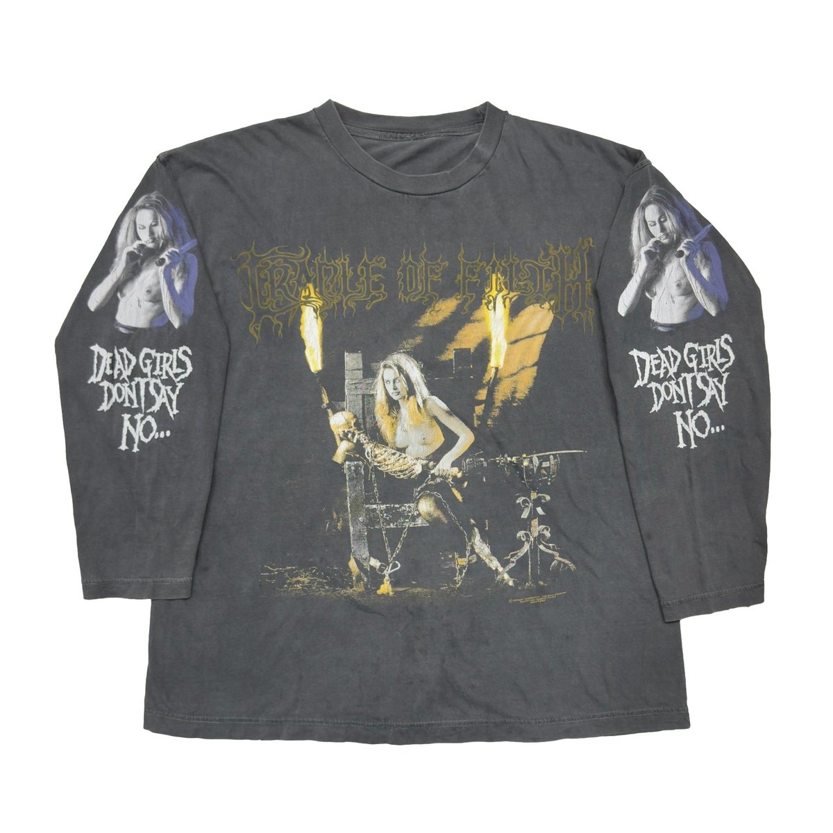 CRADLE OF FILTH DEAD GIRLS DON'T SAY NO LS EURO FITS XL 4240