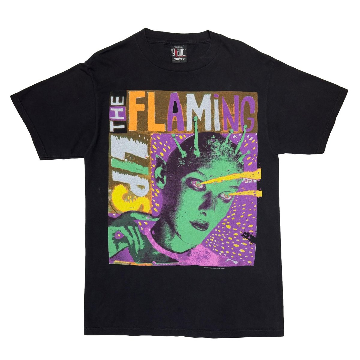 THE FLAMING LIPS 1995 GIANT by TULTEX LARGE 7062
