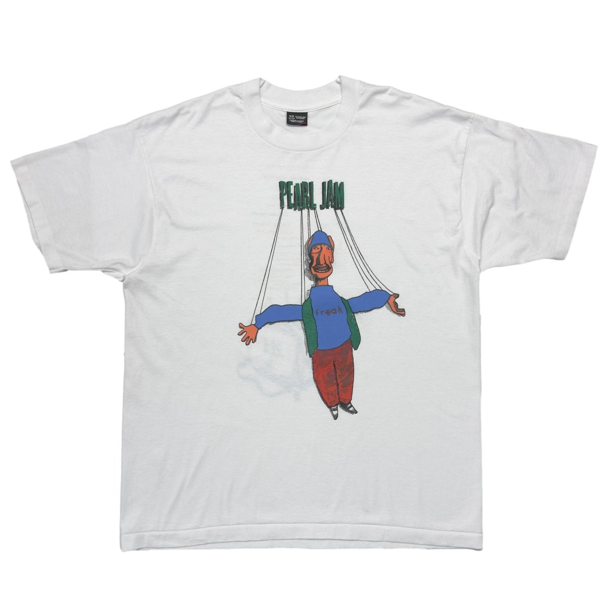 PEARL JAM FREAK TOUR BOOTLEG WHITE XL 7382