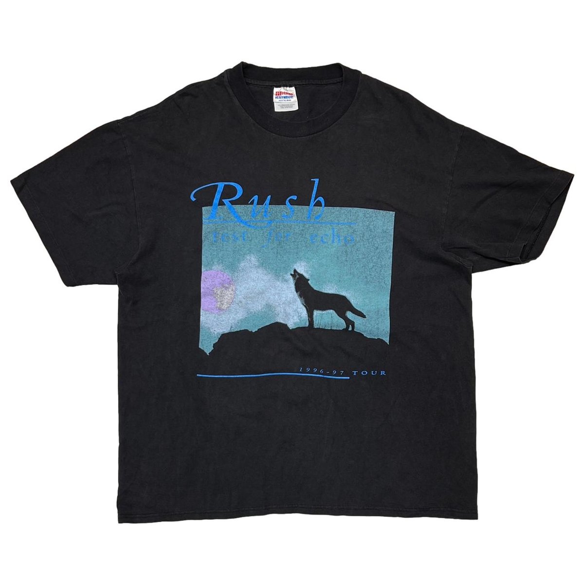 RUSH TEST FOR ECHO 1996-97 TOUR Hanes XL 1657